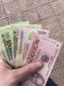 Vietnamese money: Dong